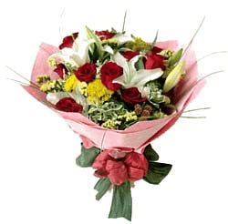 kar���k gerbera mevsim �i�ek buketi izmit �i�ek sipari�i 