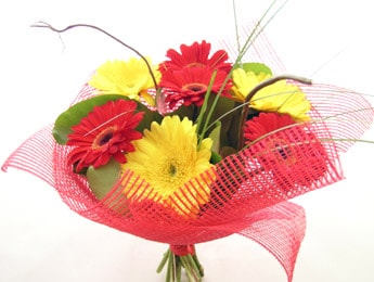 kar���k gerbera mevsim �i�ek buketi izmite �i�ek sat���